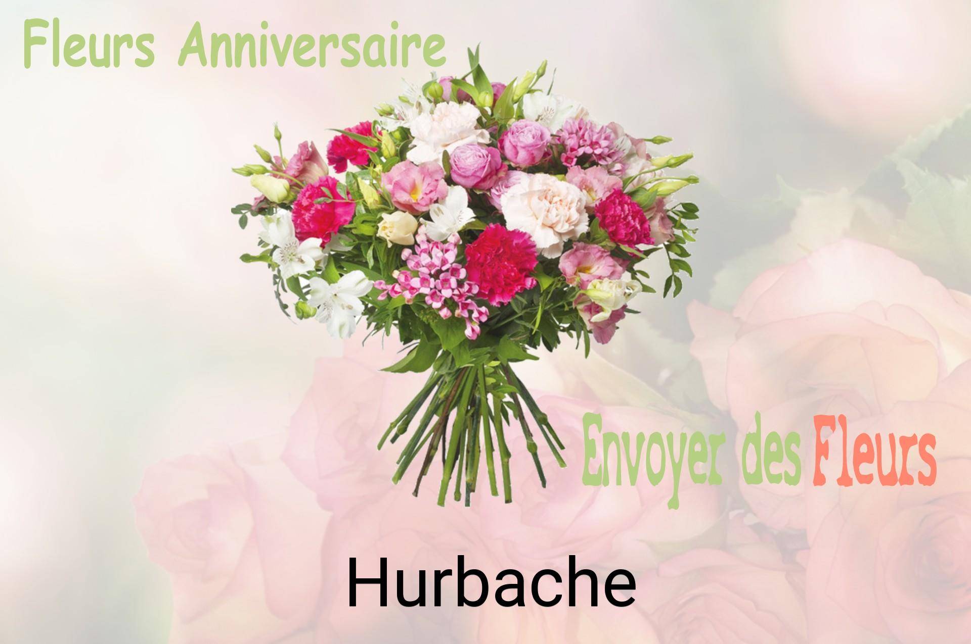 Bouquet de fleurs d’anniversaire livré à Hurbache